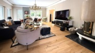 Repräsentative Luxus-Stadtvilla mit Garagenhaus und parkähnlichem Grundstück - Wohnbereich