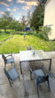 Freistehendes Wohnhaus mit ehemaligem Ökonomieteil - Blick in den Garten